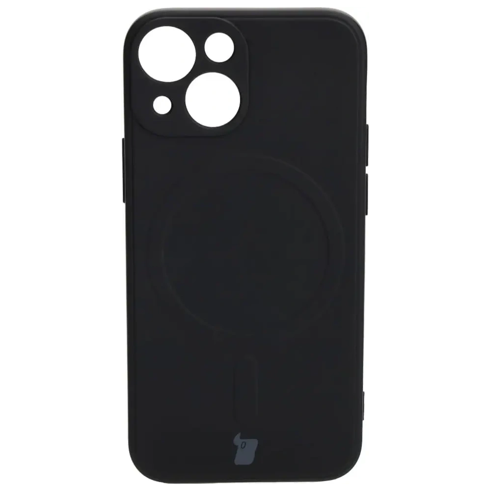 Wholesale Bizon Case Silicone MagSafe Sq Apple iPhone 13 Mini black - BIZ3298 - {ean13} - Hurt