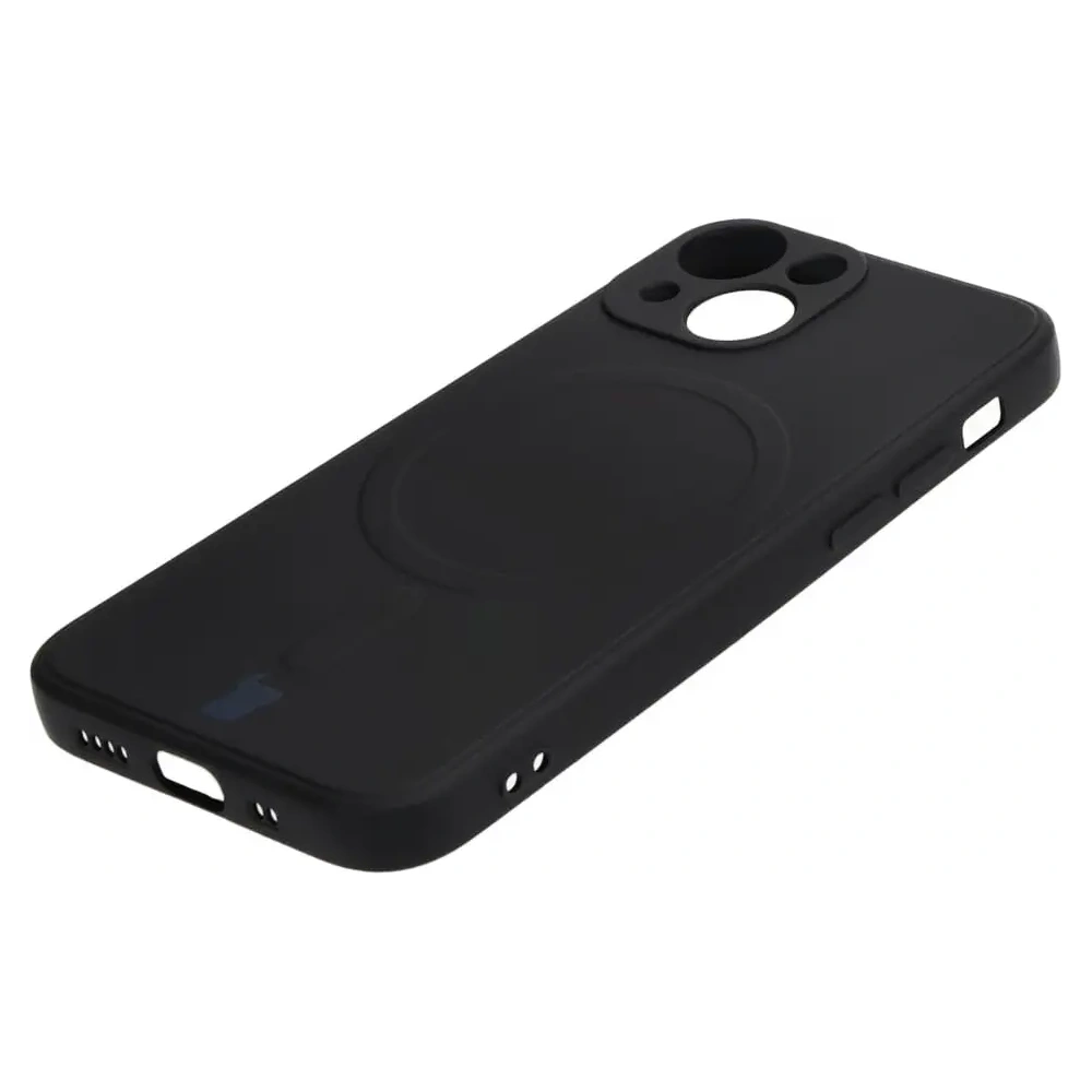 Hurtownia GSM - Etui Bizon Case Silicone MagSafe Sq do Apple iPhone 13 Mini czarne - BIZ3298 - {ean13} - Hurt