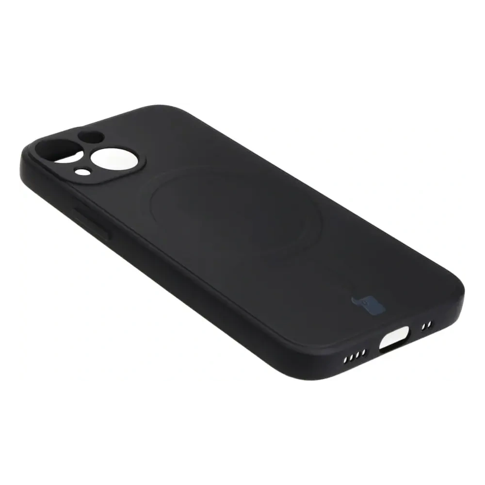 Hurtownia GSM - Etui Bizon Case Silicone MagSafe Sq do Apple iPhone 13 Mini czarne - BIZ3298 - {ean13} - Hurt