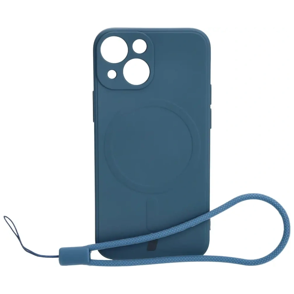 Hurtownia GSM - Bizon Case Szilikon MagSafe Sq Apple iPhone 13 Mini tengerészkék - BIZ3299 - {ean13} - Hurt
