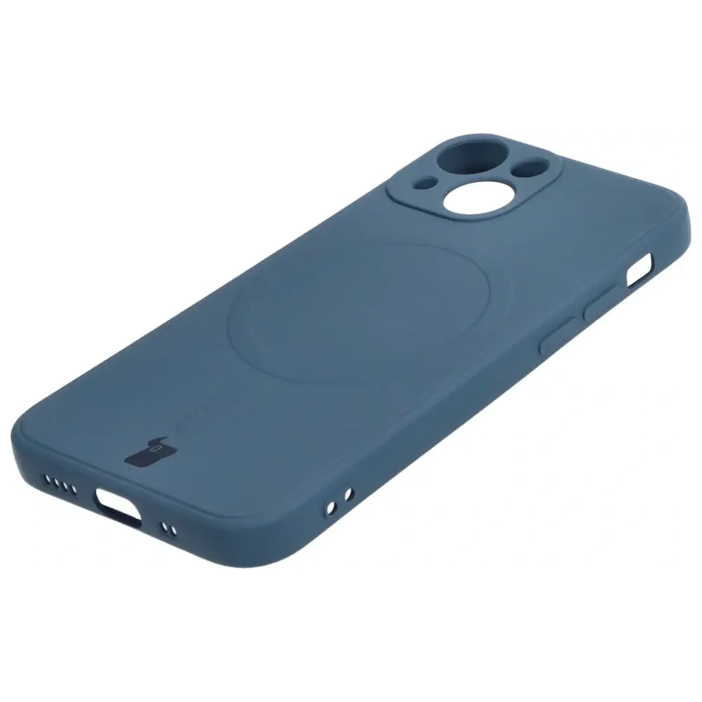 Hurtownia GSM - Bizon Case Szilikon MagSafe Sq Apple iPhone 13 Mini tengerészkék - BIZ3299 - {ean13} - Hurt
