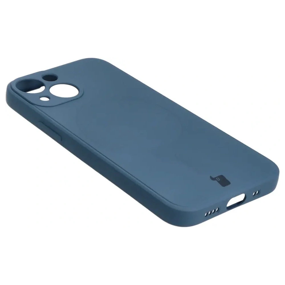 Hurtownia GSM - Bizon Case Szilikon MagSafe Sq Apple iPhone 13 Mini tengerészkék - BIZ3299 - {ean13} - Hurt