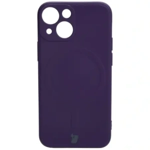 Hurtownia GSM - Bizon Case Silicone MagSafe Sq Apple iPhone 13 Mini szilva - BIZ3300 - {ean13} - Hurt