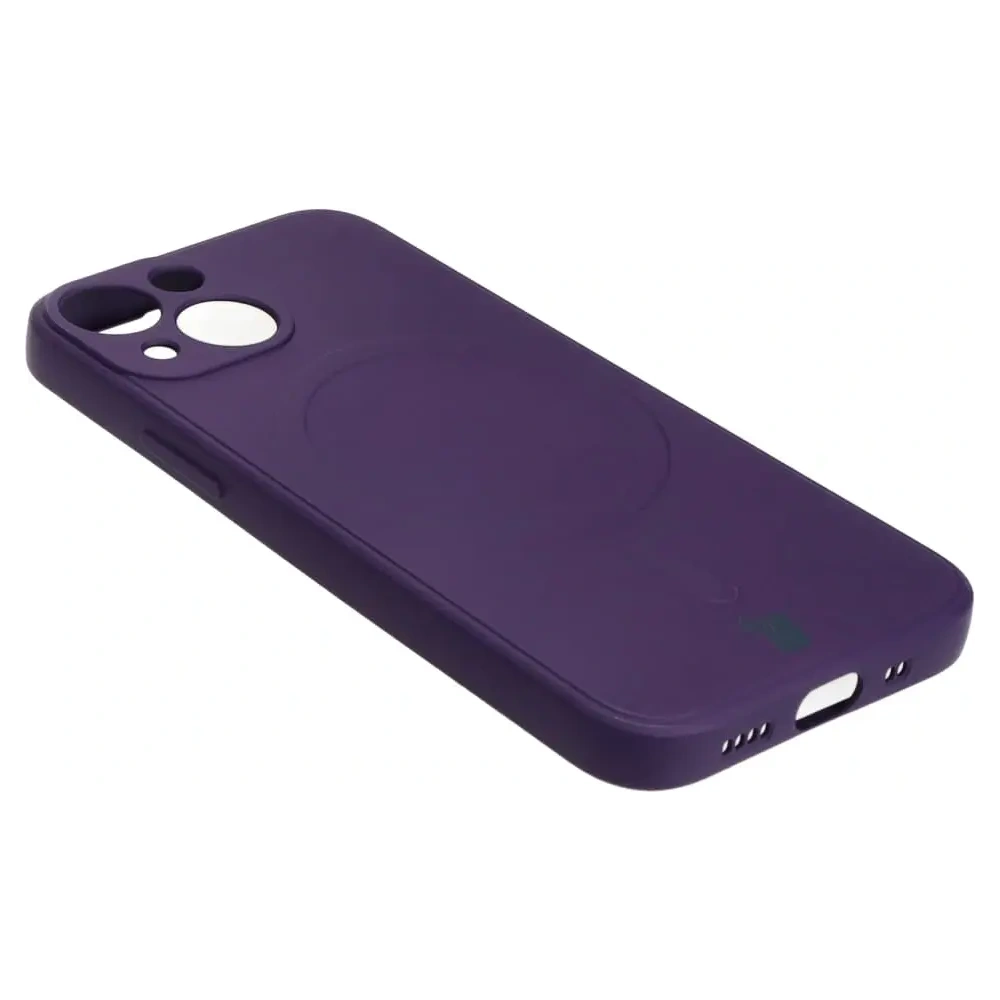Hurtownia GSM - Etui Bizon Case Silicone MagSafe Sq do Apple iPhone 13 Mini śliwkowe - BIZ3300 - {ean13} - Hurt