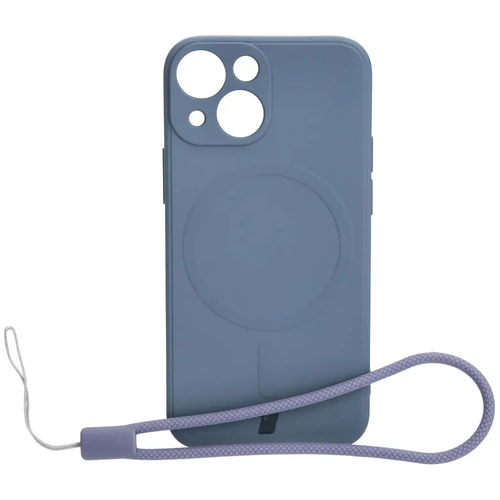 Wholesale Bizon Case Silicone MagSafe Sq Apple iPhone 13 Mini grey - BIZ3301 - {ean13} - Hurt