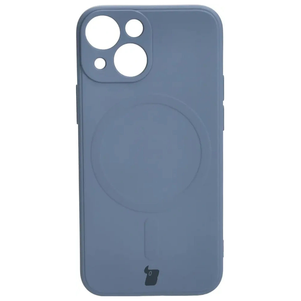 Wholesale Bizon Case Silicone MagSafe Sq Apple iPhone 13 Mini grey - BIZ3301 - {ean13} - Hurt