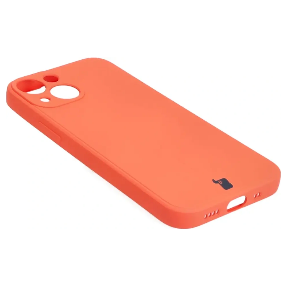 Hurtownia GSM - Bizon Case Silicon MagSafe Sq Apple iPhone 13 Mini morcov - BIZ3302 - {ean13} - Hurt
