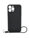 Hurtownia GSM - Etui silikonové s magnetickým kroužkem Bizon Case Silicone Magnetic pro Apple iPhone 13 Pro Max černé - BIZ3306 - {ean13} - Hurt