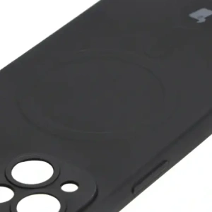 Hurtownia GSM - Etui silikonové s magnetickým kroužkem Bizon Case Silicone Magnetic pro Apple iPhone 14 černé - BIZ3307 - {ean13} - Hurt