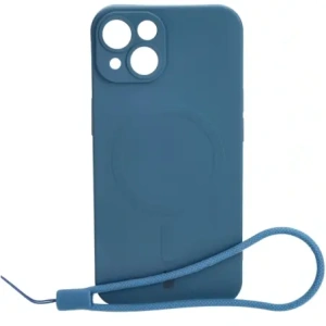 Wholesale Bizon Case Silicone Magnetic Apple iPhone 14 navy blue - BIZ3308 - {ean13} - Hurt