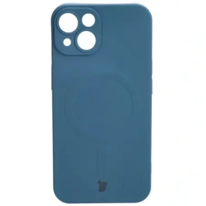 Wholesale Bizon Case Silicone Magnetic Apple iPhone 14 navy blue - BIZ3308 - {ean13} - Hurt