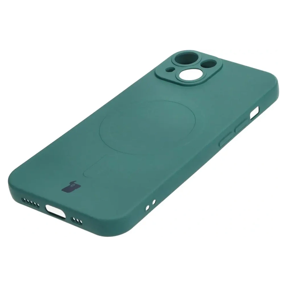 Hurtownia GSM - Bizon Case Silikon Magnetic Apple iPhone 14 dunkelgrün - BIZ3309 - {ean13} - Hurt