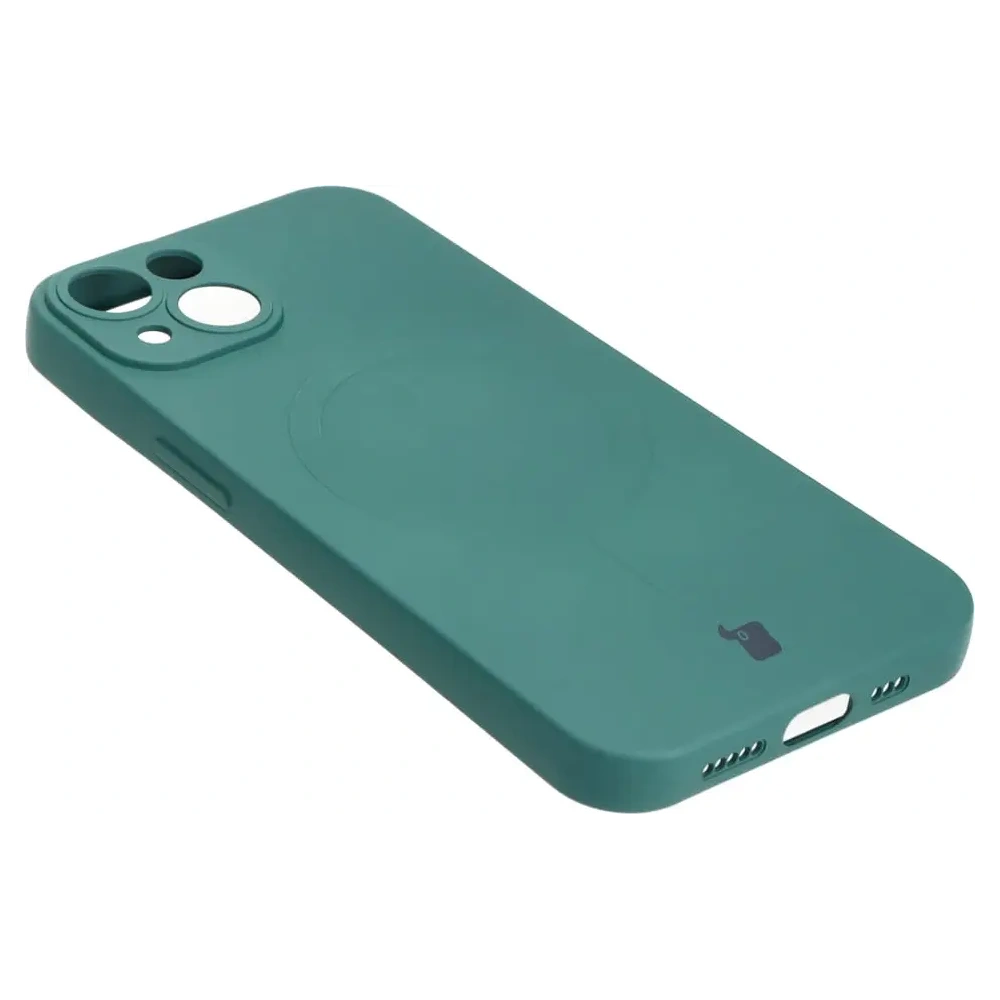 Hurtownia GSM - Bizon Case Silikon Magnetic Apple iPhone 14 dunkelgrün - BIZ3309 - {ean13} - Hurt