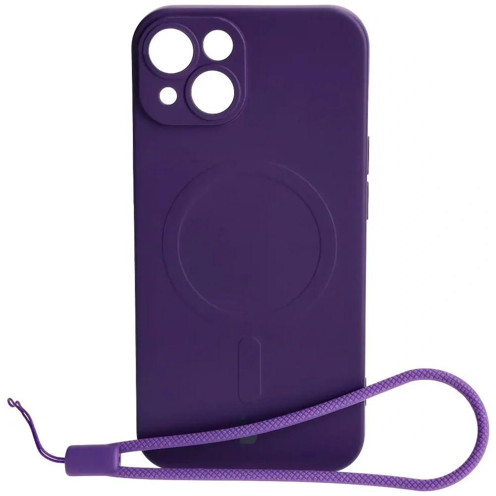 Hurtownia GSM - Bizon Case Silikon Magnetic Apple iPhone 14 Pflaume - BIZ3310 - {ean13} - Hurt