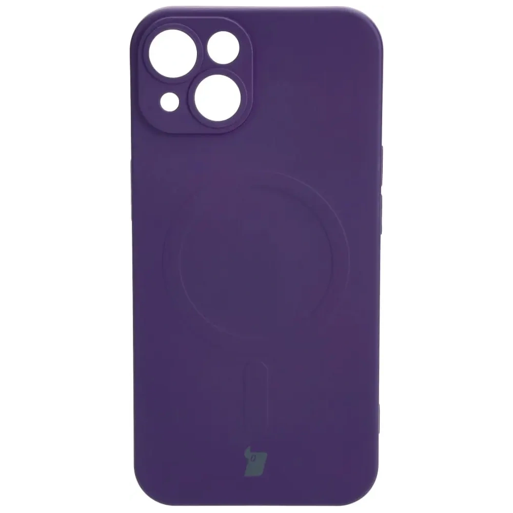 Hurtownia GSM - Bizon Case Silikon Magnetic Apple iPhone 14 Pflaume - BIZ3310 - {ean13} - Hurt