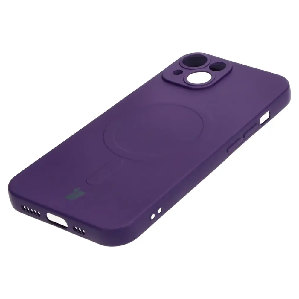 Hurtownia GSM - Bizon Case Silikon Magnetic Apple iPhone 14 Pflaume - BIZ3310 - {ean13} - Hurt