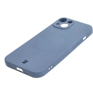 Hurtownia GSM - Silikonový obal s magnetickým kroužkem Bizon Case Silicone Magnetic pro Apple iPhone 14 šedý - BIZ3311 - {ean13} - Hurt