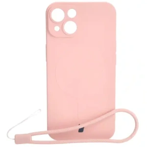 Wholesale Bizon Case Silicone Magnetic Apple iPhone 14 light pink - BIZ3312 - {ean13} - Hurt