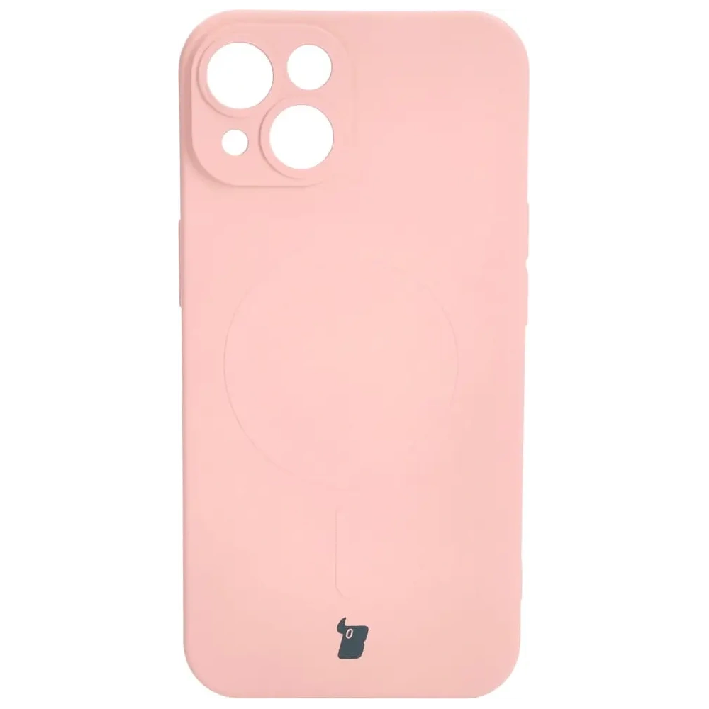 Hurtownia GSM - Bizon Case Silikon Magnetic Apple iPhone 14 hellrosa - BIZ3312 - {ean13} - Hurt