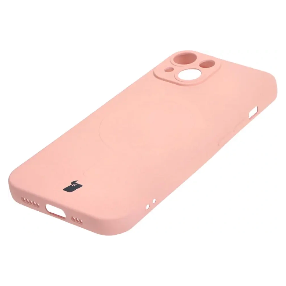 Hurtownia GSM - Bizon Case Silicone Magnetic Apple iPhone 14 roz deschis - BIZ3312 - {ean13} - Hurt