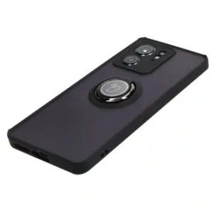 Wholesale Bizon Case Hybrid Ring Motorola Edge 40 smoky with a black frame - BIZ3314 - {ean13} - Hurt