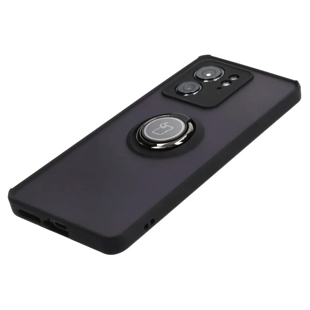 Wholesale Bizon Case Hybrid Ring Motorola Edge 40 smoky with a black frame - BIZ3314 - {ean13} - Hurt