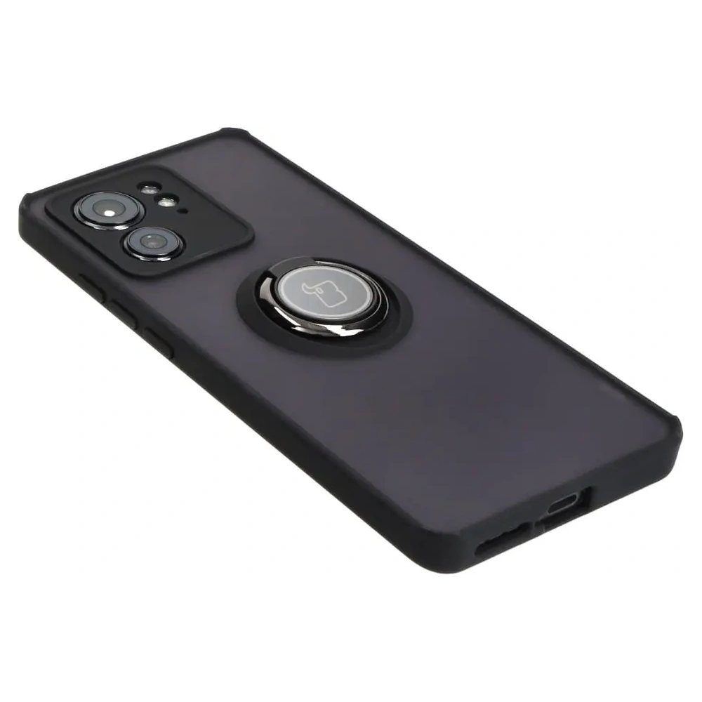 Wholesale Bizon Case Hybrid Ring Motorola Edge 40 smoky with a black frame - BIZ3314 - {ean13} - Hurt