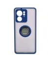 Wholesale Bizon Case Hybrid Ring Motorola Edge 40 smoky with a navy blue frame - BIZ3315 - {ean13} - Hurt