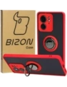 Hurtownia GSM - Bizon Case Hybrid Ring Motorola Edge 40 rauchig mit rotem Rahmen - BIZ3317 - {ean13} - Hurt