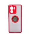 Wholesale Bizon Case Hybrid Ring Motorola Edge 40 smoky with a red frame - BIZ3317 - {ean13} - Hurt