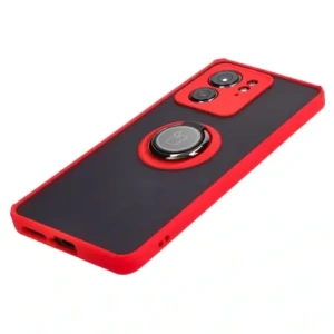 Wholesale Bizon Case Hybrid Ring Motorola Edge 40 smoky with a red frame - BIZ3317 - {ean13} - Hurt