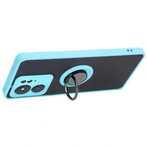 Wholesale Bizon Case Hybrid Ring Motorola Edge 40 smoky with a light blue frame - BIZ3318 - {ean13} - Hurt