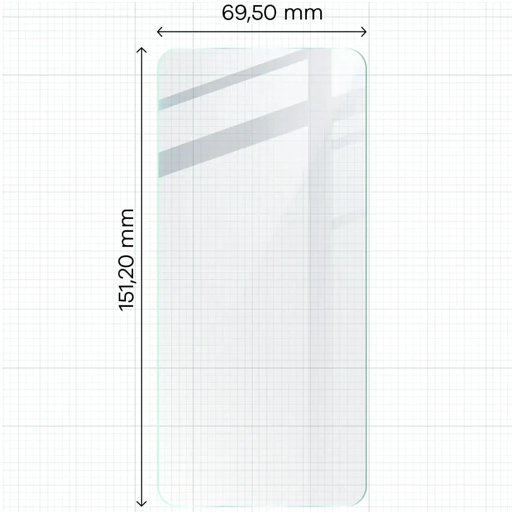 Wholesale Bizon Glass Clear 2 Samsung Galaxy S23 FE - BIZ3320 - {ean13} - Hurt