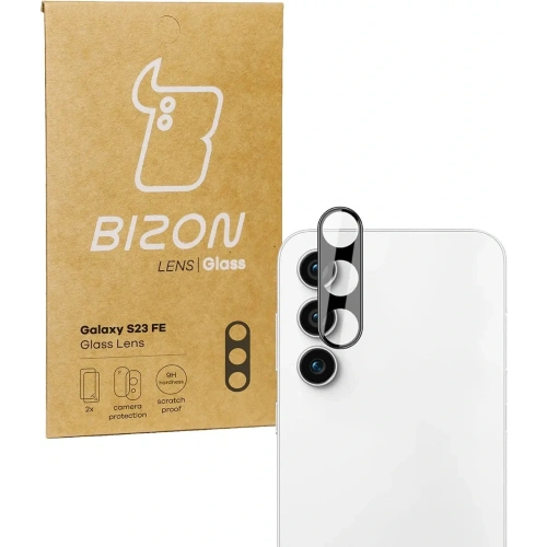 Szkło na aparat Bizon Glass Lens do Samsung Galaxy S23 FE [2 PACK]