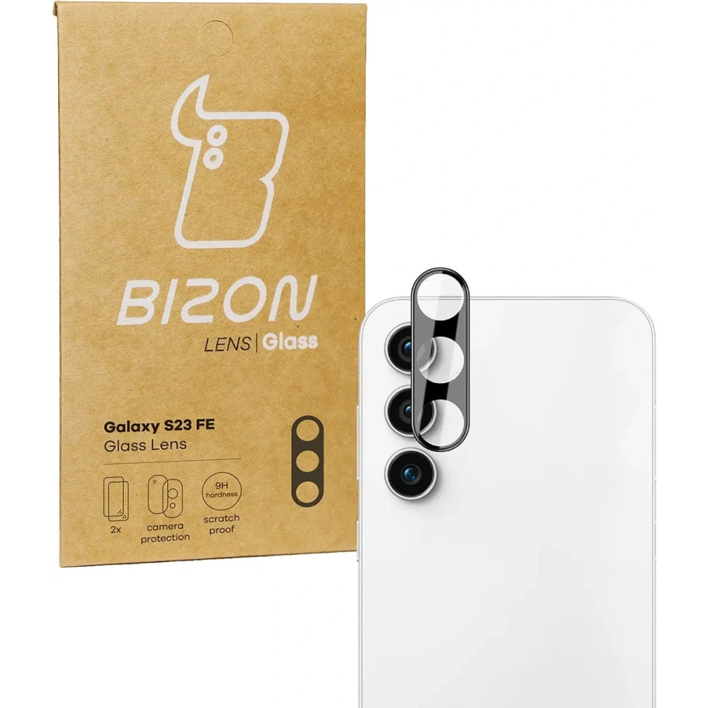 Hurtownia GSM - Bizon Glaslinse Samsung Galaxy S23 FE [2 PACK] - BIZ3322 - {ean13} - Hurt