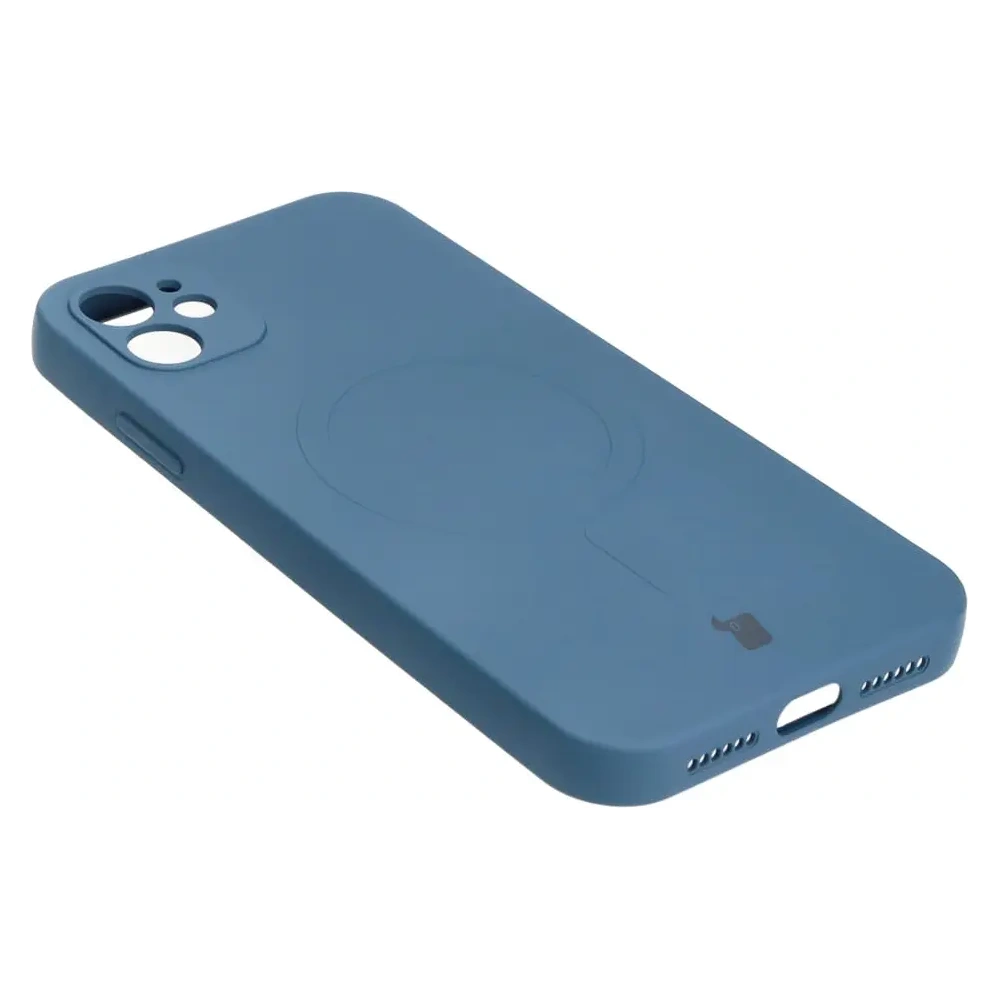 Hurtownia GSM - Bizon Case Silicone Magnetic Apple iPhone 11 albastru închis - BIZ3326 - {ean13} - Hurt
