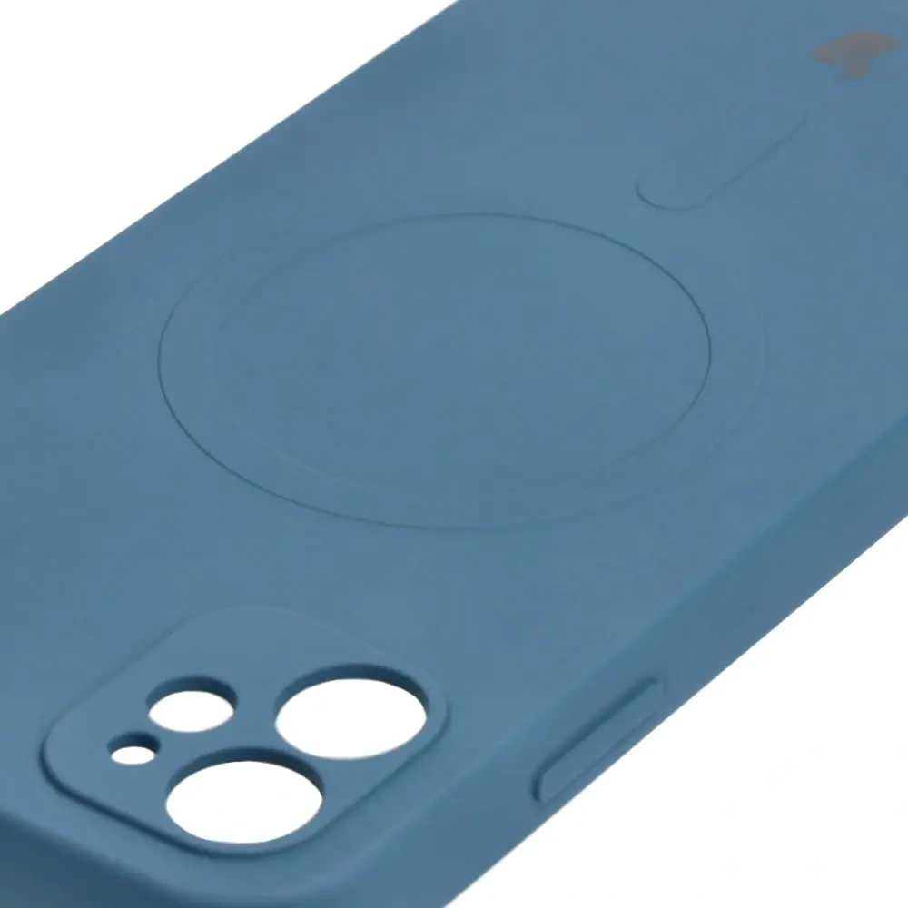 Hurtownia GSM - Bizon Case Silicone Magnetic Apple iPhone 11 albastru închis - BIZ3326 - {ean13} - Hurt