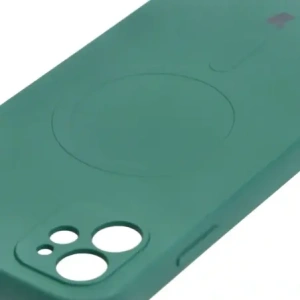Hurtownia GSM - Bizon Case Silicone Magnetic Apple iPhone 11 verde închis - BIZ3327 - {ean13} - Hurt