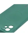 Hurtownia GSM - Etui silikonowe z pierścieniem magnetycznym Bizon Case Silicone Magnetic do Apple iPhone 11 ciemnozielone - BIZ3327 - {ean13} - Hurt