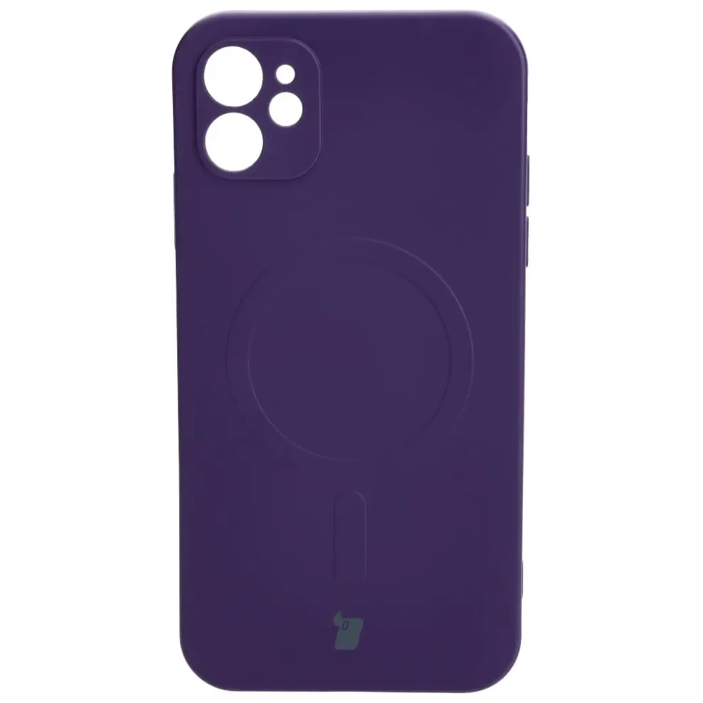 Hurtownia GSM - Bizon Case Silicone Magnetic Apple iPhone 11 prune - BIZ3328 - {ean13} - Hurt