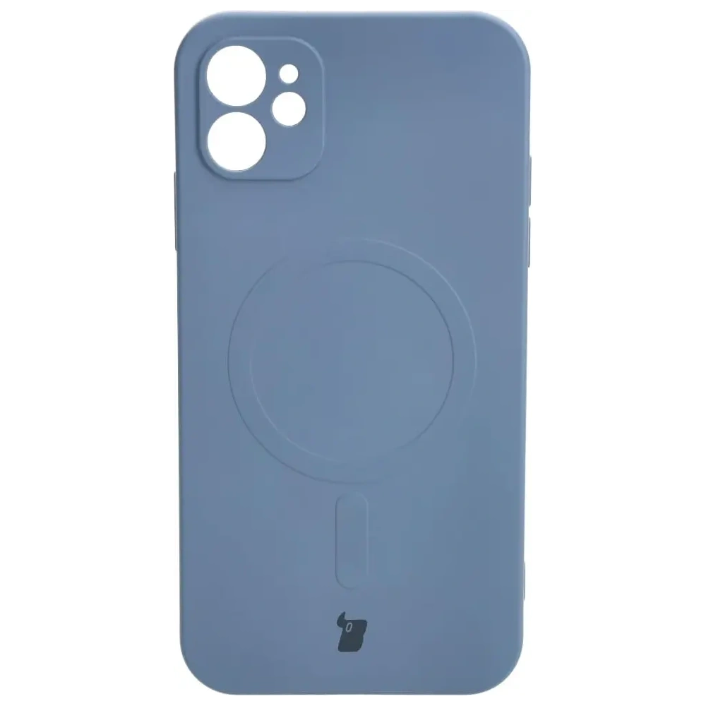 Hurtownia GSM - Bizon Case Silicone Magnetic Apple iPhone 11 gri - BIZ3329 - {ean13} - Hurt