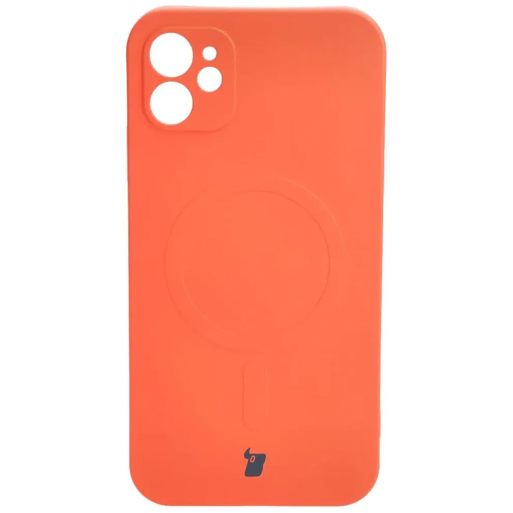 Wholesale Bizon Case Silicone Magnetic Apple iPhone 11 carrot - BIZ3330 - {ean13} - Hurt