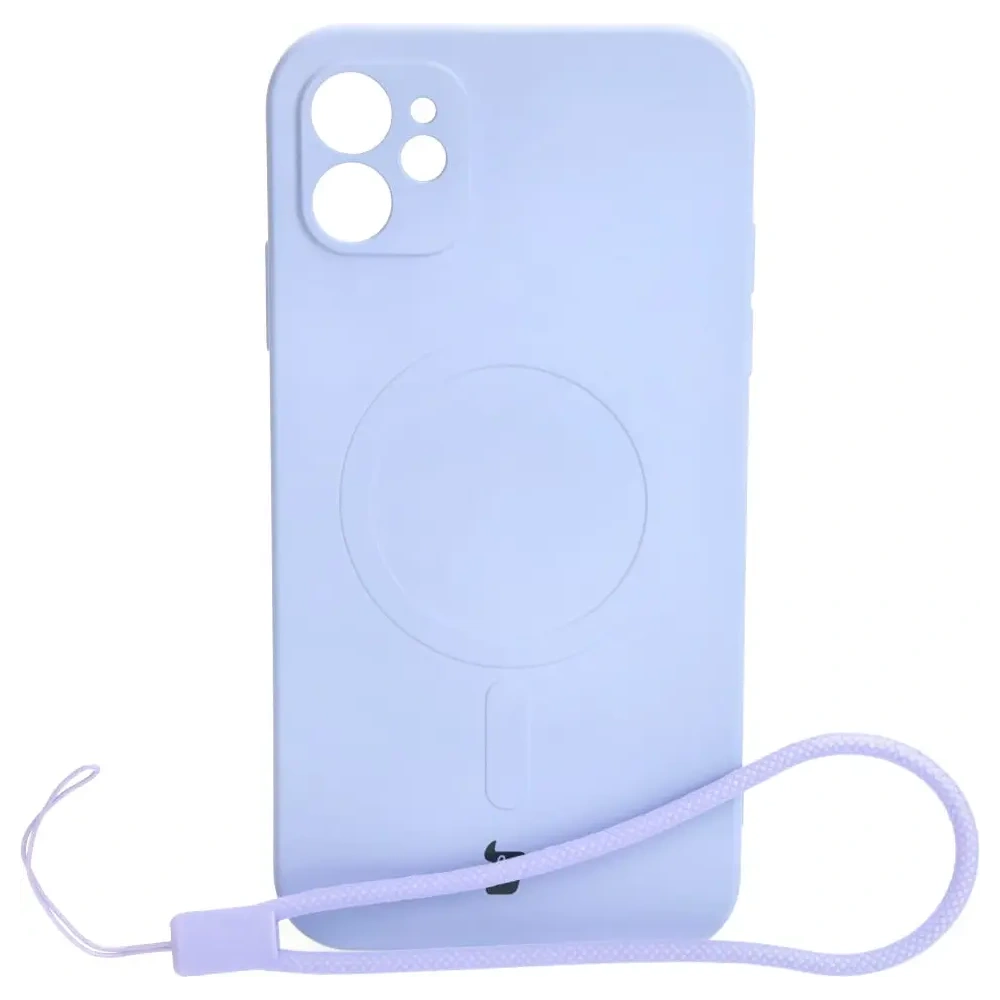 Wholesale Bizon Case Silicone Magnetic Apple iPhone 11 light purple - BIZ3331 - {ean13} - Hurt