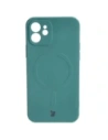 Hurtownia GSM - Bizon tok szilikon Magnetic Apple iPhone 12 sötétzöld - BIZ3335 - {ean13} - Hurt