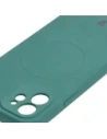 Hurtownia GSM - Etui silikonowe z pierścieniem magnetycznym Bizon Case Silicone Magnetic do Apple iPhone 12 ciemnozielone - BIZ3335 - {ean13} - Hurt