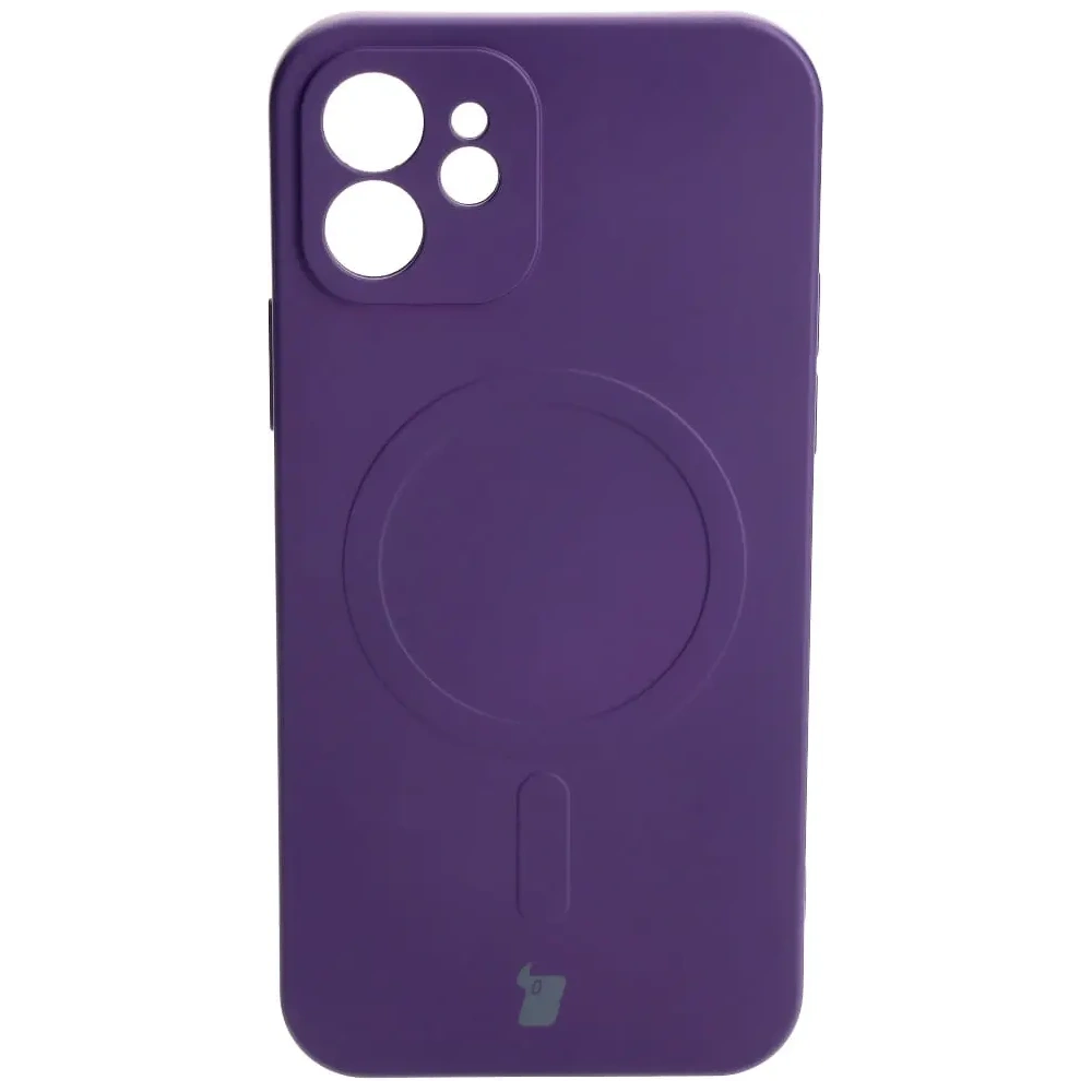 Hurtownia GSM - Caz de silicon Bizon Magnetic Apple iPhone 12 prune - BIZ3336 - {ean13} - Hurt