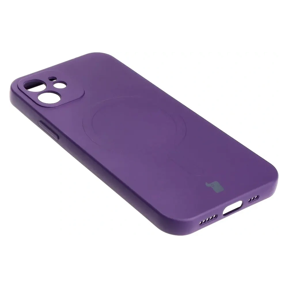 Hurtownia GSM - Caz de silicon Bizon Magnetic Apple iPhone 12 prune - BIZ3336 - {ean13} - Hurt