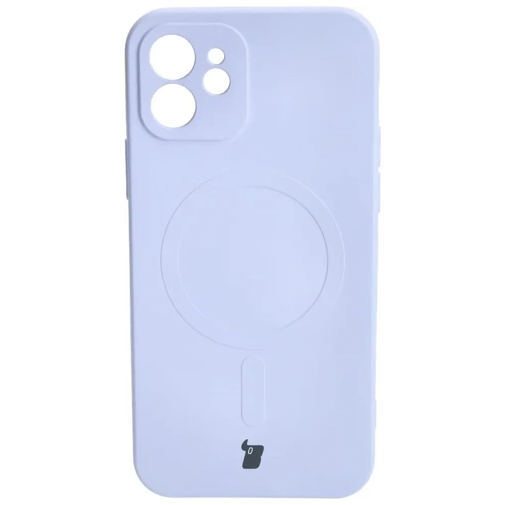 Hurtownia GSM - Bizon Case Silikon Magnetic Apple iPhone 12 helllila - BIZ3337 - {ean13} - Hurt
