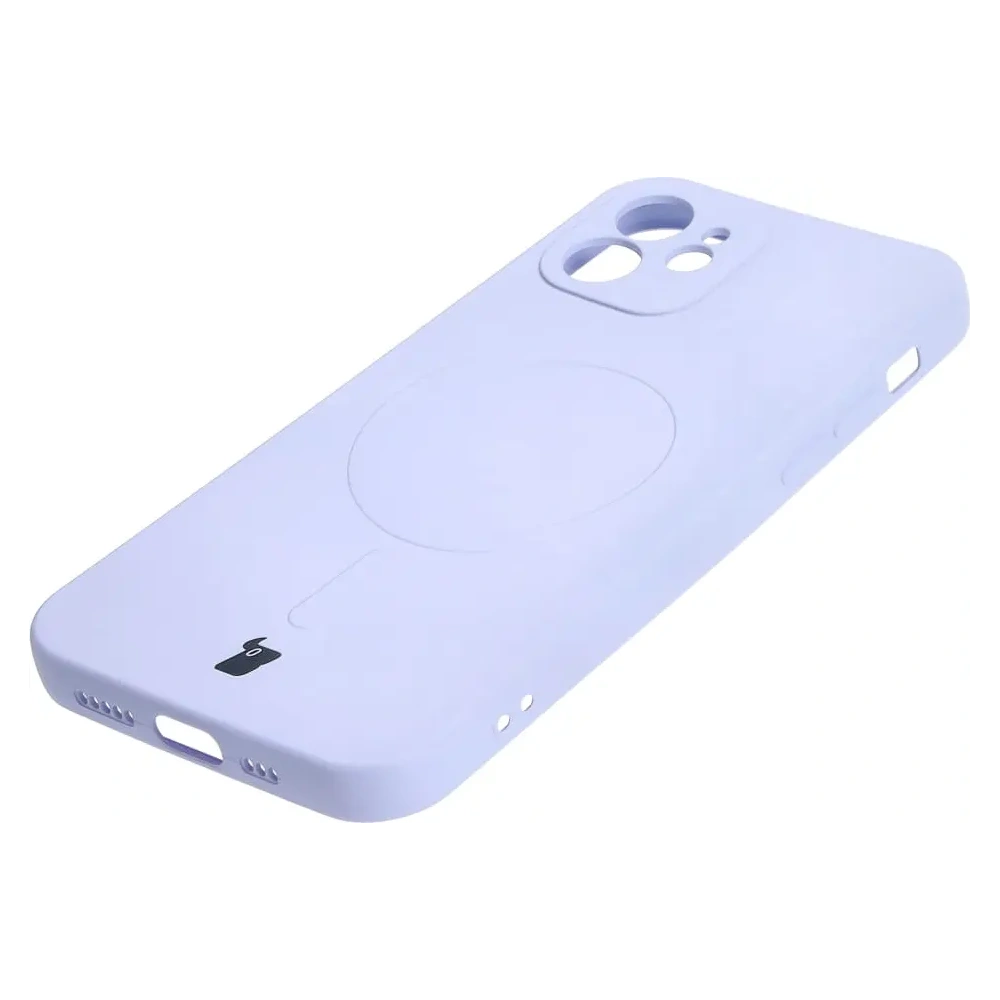 Hurtownia GSM - Bizon Case Silikon Magnetic Apple iPhone 12 helllila - BIZ3337 - {ean13} - Hurt