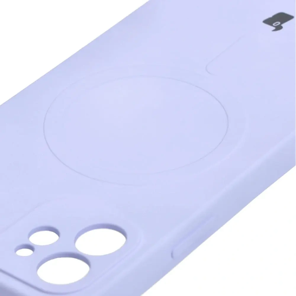 Hurtownia GSM - Bizon Case Silikon Magnetic Apple iPhone 12 helllila - BIZ3337 - {ean13} - Hurt